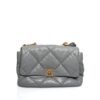 Chanel Large Grey 19 Shoulder Bag - ASL1590 - Cap N Wrap