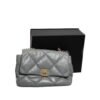 Chanel Large Grey 19 Shoulder Bag - ASL1590 - Cap N Wrap